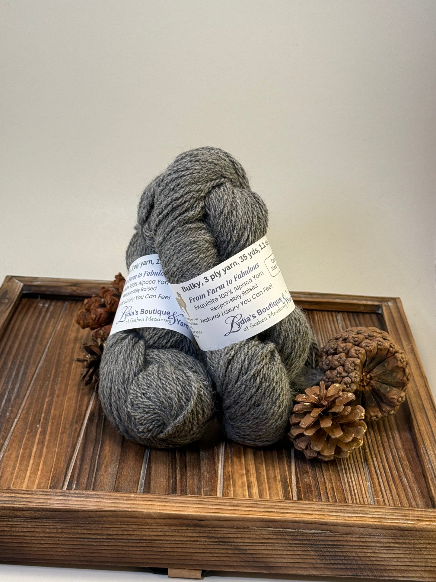 Trooper & Makira 100% Alpaca Yarn