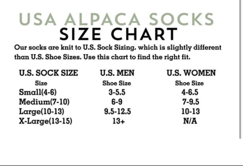 Survival Sock - Med. Wt