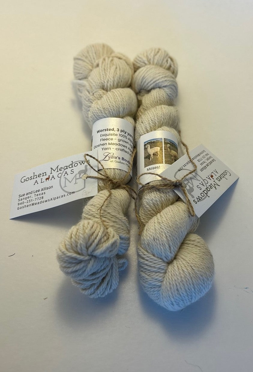 Alpaca Yarn -Home Grown