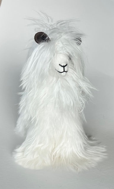 Suri Alpaca - Small Plush - White
