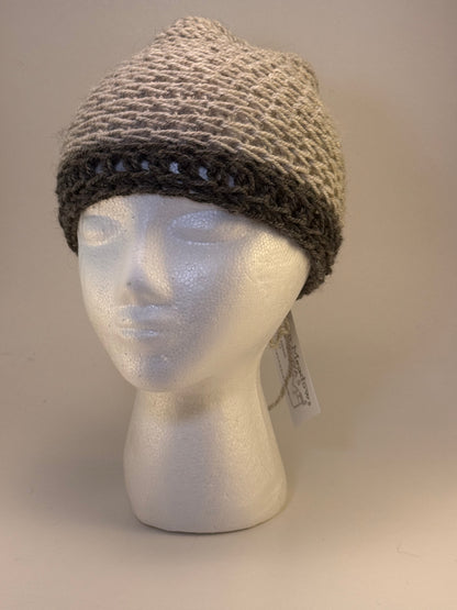 Child Lightweight Handmade Crocheted Alpaca Hat