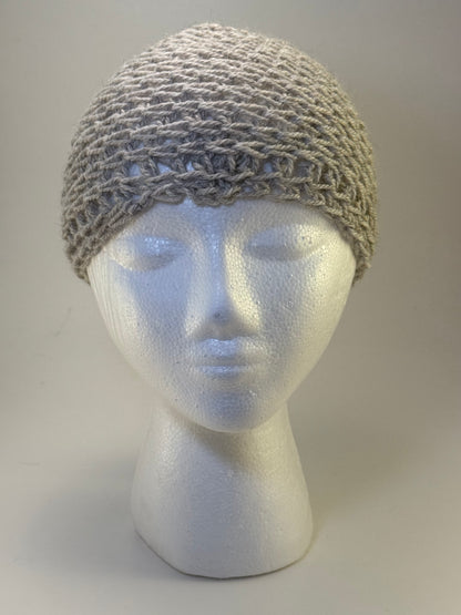 Child Lightweight Handmade Crocheted Alpaca Hat