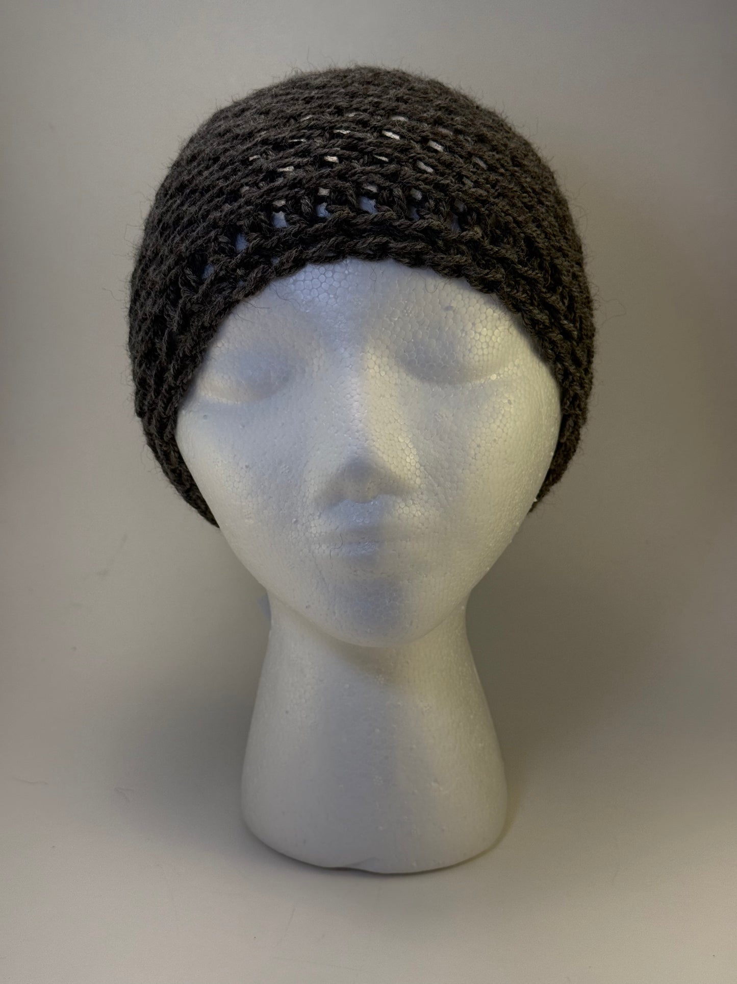 Child Lightweight Handmade Crocheted Alpaca Hat