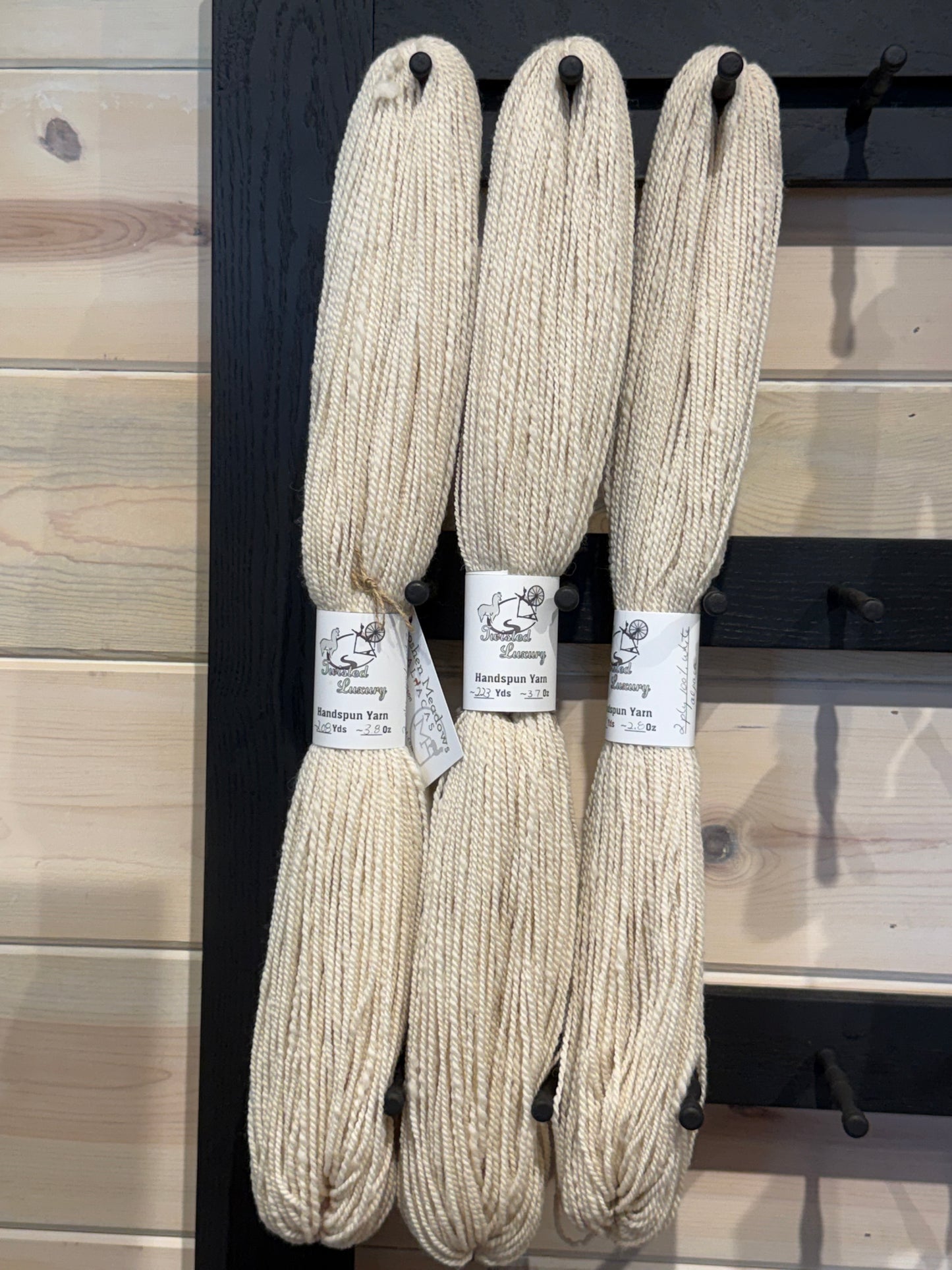 Alpaca Yarn-Handspun by a skilled US Artisan and Trusted Friend