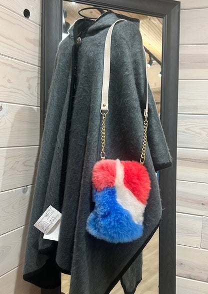 AmeriPaca - Purse Edition - LIGHTER COLORS of Red, White and Blue in Two Sizes