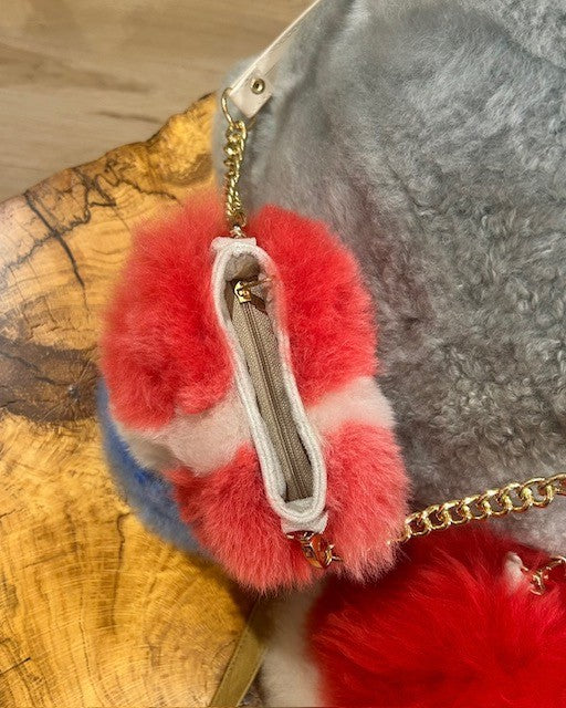 AmeriPaca - Purse Edition - LIGHTER COLORS of Red, White and Blue in Two Sizes