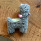 Needle-Felted Alpaca Fiber Pin