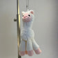 Tall Alpaca Key Ring