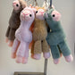 Tall Alpaca Key Ring