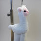 Tall Alpaca Key Ring