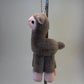 Tall Alpaca Key Ring