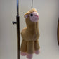 Tall Alpaca Key Ring