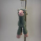 Tall Alpaca Key Ring