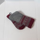 Patterned Alpaca Socks