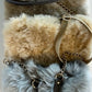 Alpaca Fur Crossbody Purse