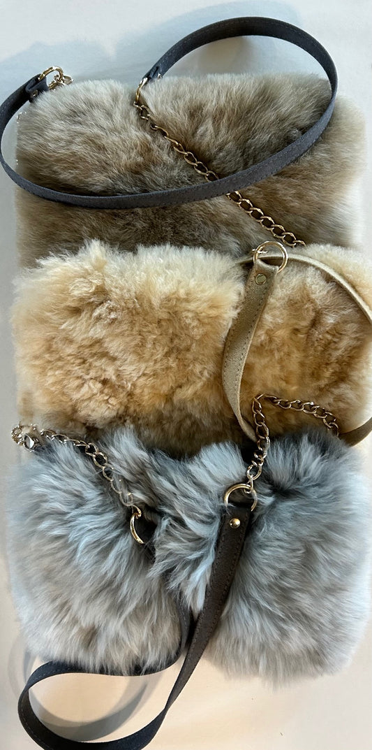 Fur Purse - multiple sizes