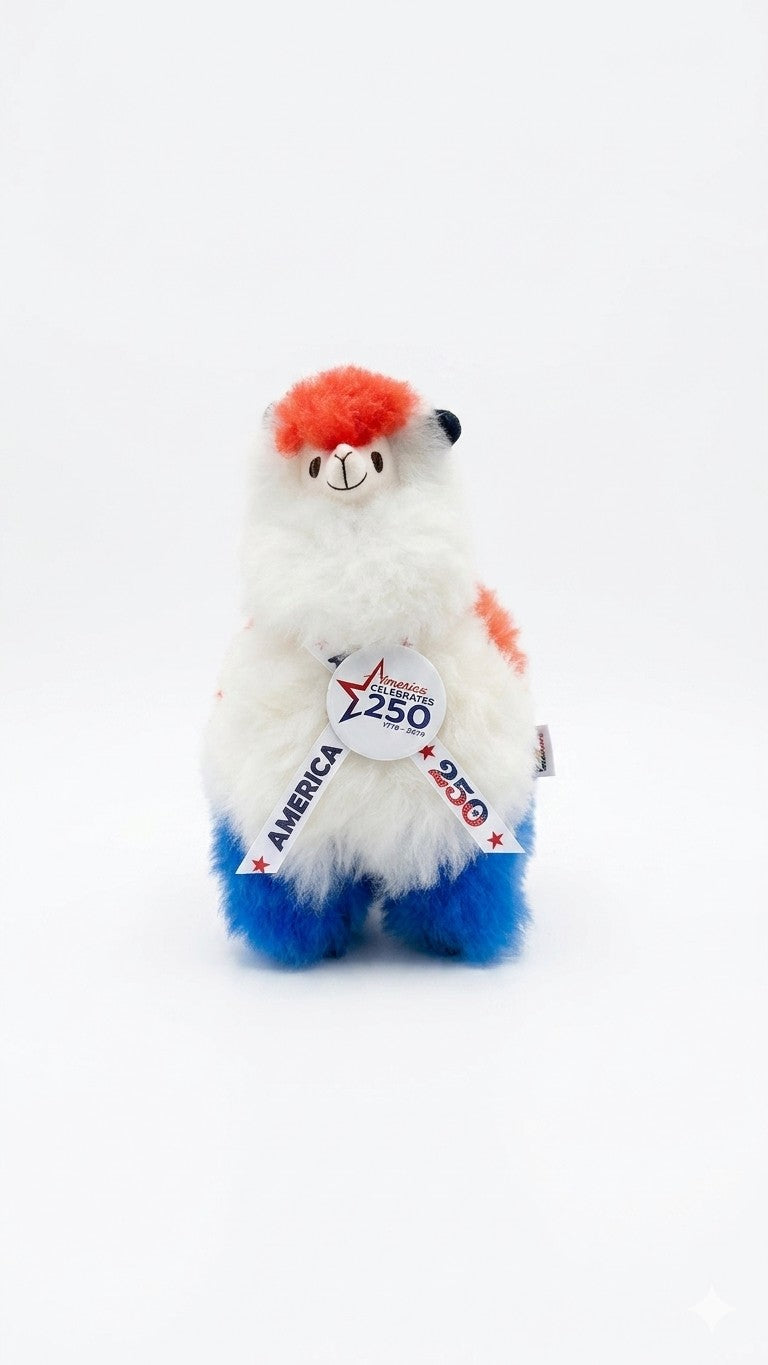 AmeriPaca Plush - Red, White & Blue - In Three Sizes