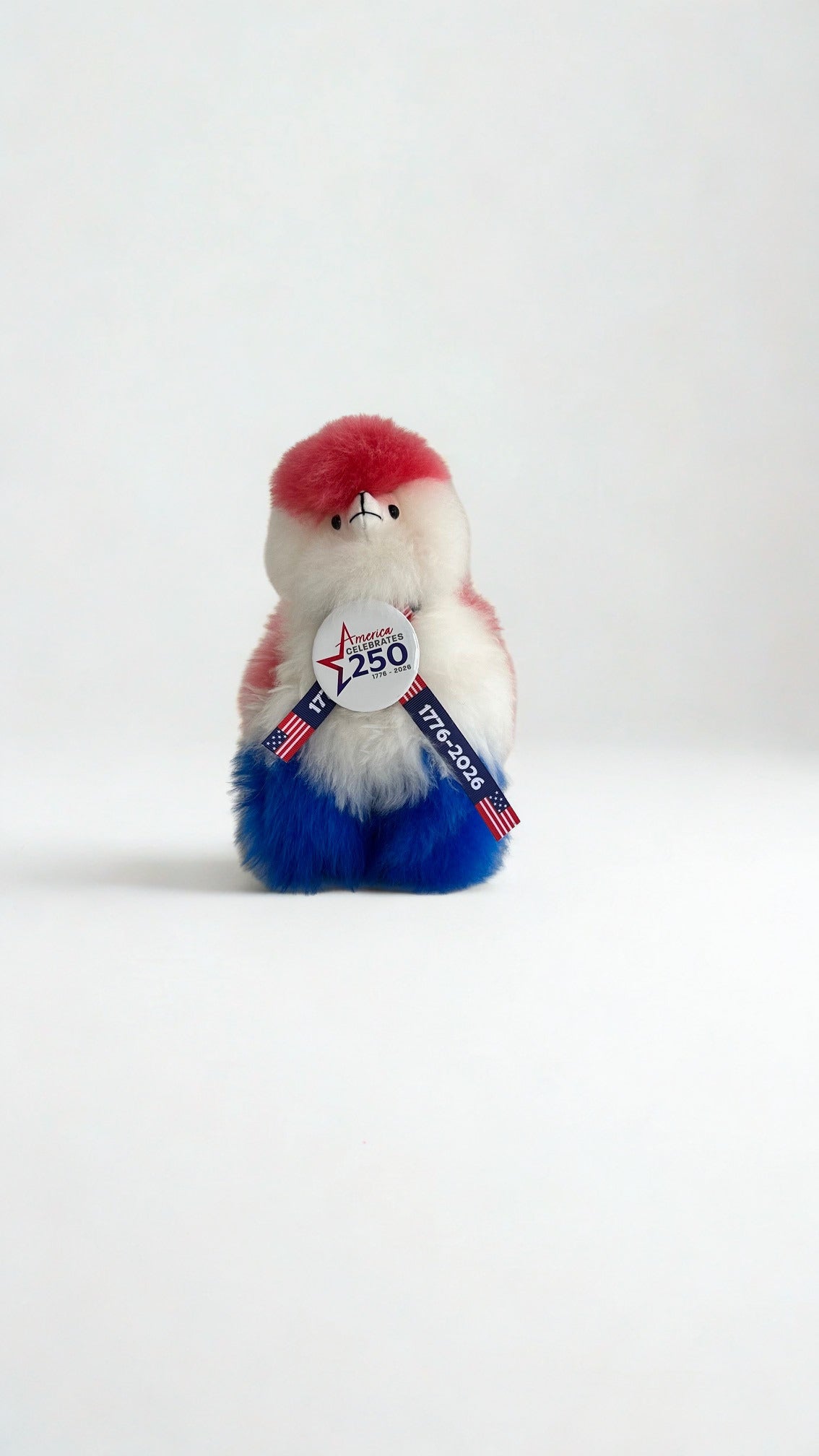 AmeriPaca Plush - Red, White & Blue - In Three Sizes