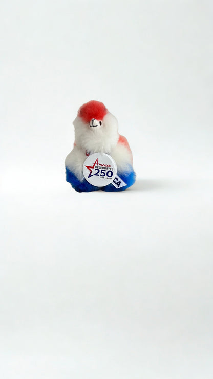AmeriPaca Plush - Red, White & Blue - In Three Sizes