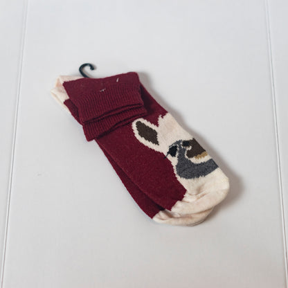 Ankle Socks- Alpaca Face