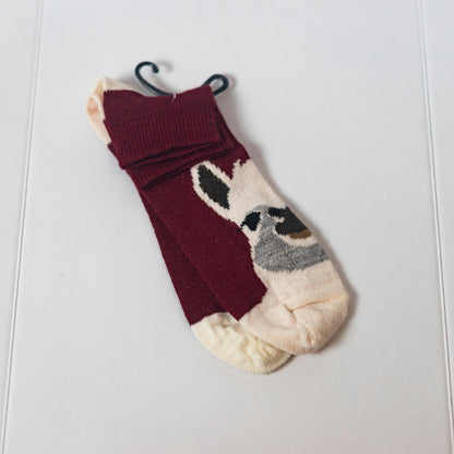 Ankle Socks- Alpaca Face
