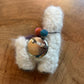 Needle-Felted Alpaca Fiber Pin