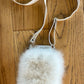 Alpaca Fur Crossbody Purse